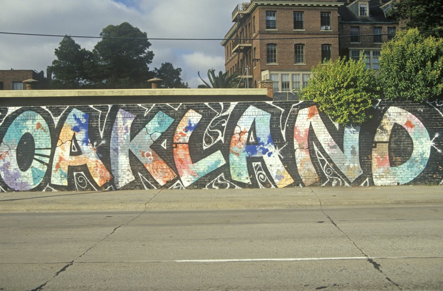 graffiti art in Oakland, CA